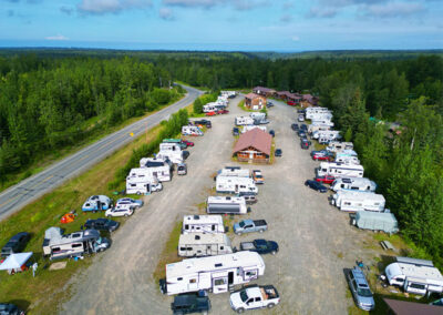 All Seasons Campground, Ninilchik, Alaska - RV parking photo